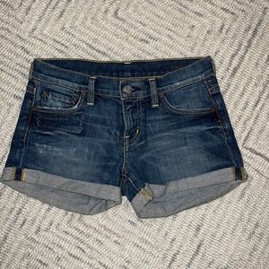 Citizens of Humanity cuffed boho shorts
